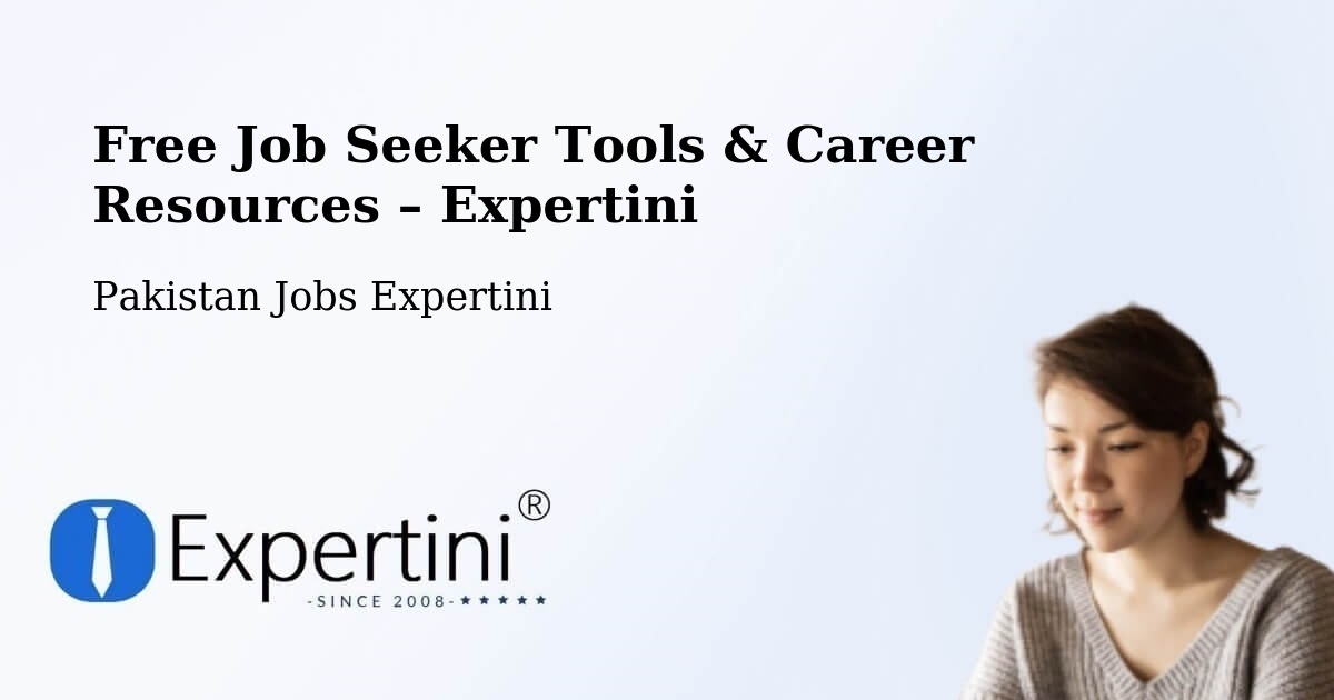 Free Job Seeker Tools & Career Resources – Khewra - Khewra, Pakistan Jobs Expertini
