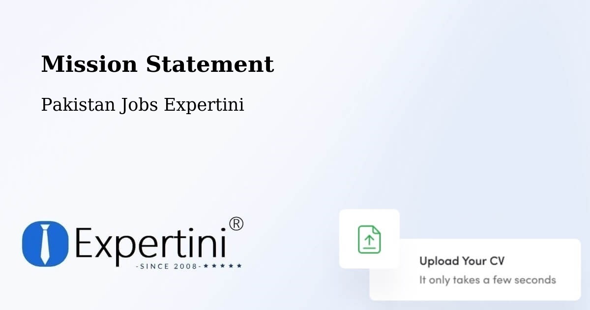 Corporate Mission – Khewra - Pakistan Jobs Expertini